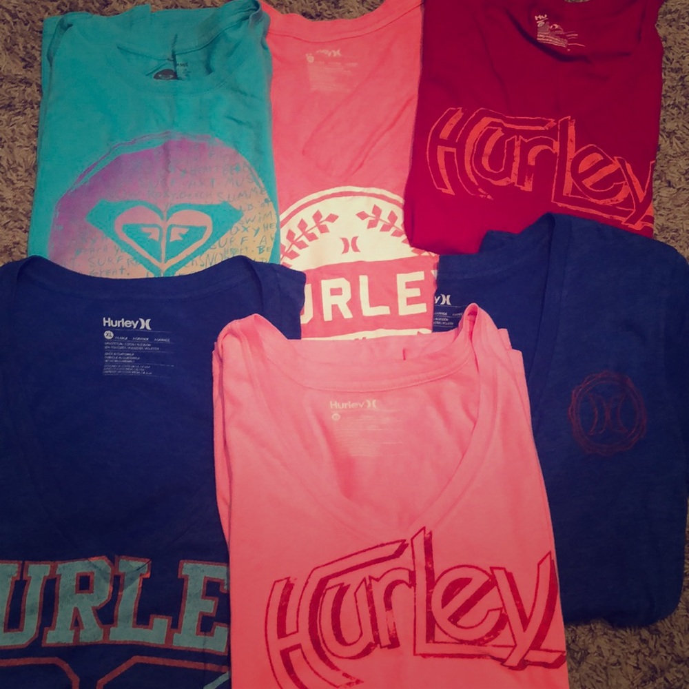 Lot of Hurley Shirts (6)